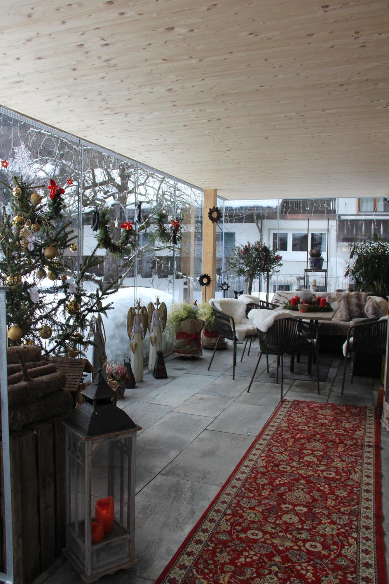Haus Am Rain Bed & Breakfast Partenen Exterior foto